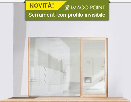 Serramenti con profilo invisibile